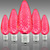 Pink - LED C9 - Christmas Light Replacement Bulbs - Faceted Finish Thumbnail