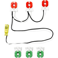 T8 or T12 Lampholder Kit - Turn-Type Lampholders - Medium Bi-Pin Socket - Non-Shunted - Snap In or Slide On - For Use With 4 ft. Fixture - PLT Solutions PLT-50144