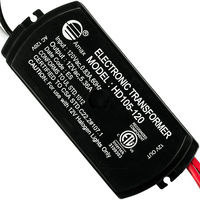 105 Watt - Step Down Transformer - 120 Volt to 12 Volt - For Use with 12 Volt Incandescent Rope Light