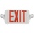 Single Face LED Combination Exit Sign - LED Lamp Heads Thumbnail