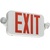 Single Face LED Combination Exit Sign - LED Lamp Heads Thumbnail