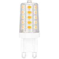 300 Lumens - 3000 Kelvin - LED G9 Looped Base - 3.5 Watt - 25 Watt Equal - Halogen Match - 120 Volt - PLT-11278