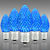 Blue - LED C7 - Christmas Light Replacement Bulbs - Faceted Finish Thumbnail