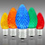 Multi-Color - LED C7 - Christmas Light Replacement Bulbs - Faceted Finish Thumbnail