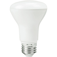 Natural Light - 525 Lumens - 7 Watt - 2700 Kelvin - LED BR20 Lamp - 50 Watt Equal - Dimmable - 90 CRI - 120 Volt - 90+ Lighting SE-RCU01.1107-B