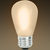 55 Lumens - 0.7 Watt - 2400 Kelvin - LED S14 Bulb Thumbnail