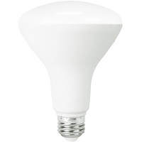 Natural Light - 810 Lumens - 9 Watt - 2700 Kelvin - LED BR30 Lamp - 65 Watt Equal - Dimmable - 90 CRI - 120 Volt - 90+ Lighting SE-RCU02.1111-B
