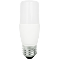 800 Lumens - 8 Watt - 3000 Kelvin - LED T10 Tubular Bulb - 60 Watt Equal - Halogen Match - Medium Base - 120 Volt - PLT-11287