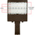 LED Parking Lot Fixture - 14,400 Lumens - 120 Watt Thumbnail