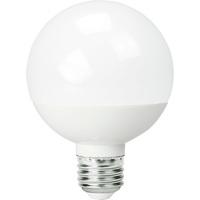 3.13 in. Dia. - LED G25 Globe - 6 Watt - 40 Watt Equal - Cool White - 450 Lumens - 4000 Kelvin - Medium Base - 120 Volt - Satco S9202