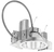 2000 Lumens - 22 Watt - 3500 Kelvin - 6 in. New Construction LED Downlight Fixture Thumbnail