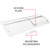 38 Watt - 4900 Lumens - 4000 Kelvin - 2 x 4 LED Light Fixture Thumbnail