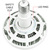 8600 Lumens - LED High Bay Retrofit - 65 Watt - 175 Watt Metal Halide Equal - 4000 Kelvin Thumbnail