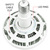 8600 Lumens - 65 Watt - 5000 Kelvin - LED Low Bay Retrofit Thumbnail
