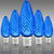 Blue - LED C9 - Christmas Light Replacement Bulbs - Faceted Finish Thumbnail