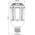 LED Corn Bulb - Adjustable Panels - 250W Metal Halide Equal - 5000 Kelvin Thumbnail