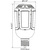 LED Corn Bulb - Adjustable Panels - 400W Metal Halide Equal - 5000 Kelvin Thumbnail