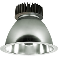 3600 Lumens - 40 Watt - 3000 Kelvin - 10 in. Retrofit LED Downlight Fixture - 150 Watt Metal Halide Equal - Round - Smooth Baffle Trim - Dimmable - 120-277 Volt - PLT Solutions - PLT-20221