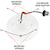1100 Lumens - 15 Watt - 2700 Kelvin - 5-6 in. Retrofit LED Downlight Fixture Thumbnail