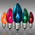 C7 - Transparent Multi Color - Candelabra Base Thumbnail