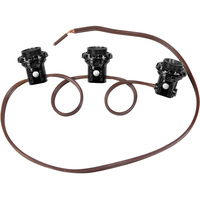 3 Light Phenolic Candelabra Base Harness Set - 75 Watt Maximum - 125 Volt Maximum - 1/8 IPS - PLT Solutions PLT 40-0450-99