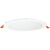 1550 Lumens - 18 Watt - 5000 Kelvin - 8 in. Ultra Thin LED Downlight Fixture Thumbnail