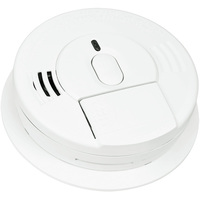 Smoke Alarm - Detects Flaming Fires - Single Sensor - Interconnectable - 120 Volt - Battery Backup -  Kidde i12060