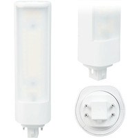 1700 Lumens - 14 Watt - 3000 Kelvin - LED PL Lamp - Replaces 32W-42W CFL - 4 Pin G24q or GX24q Base  - Plug and Play - 120-277 Volt - Green Creative 98244