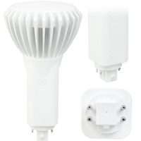 1900 Lumens - 17 Watt - 3000 Kelvin - LED PL Lamp - Replaces 32W-42W CFL - 4 Pin G24q or GX24q Base - Plug and Play - 120-277 Volt - Green Creative 98248