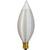 40 Watt - Spun Thread Satin White - Incandescent Chandelier Bulb - 4 in. x 1.8 in. Thumbnail