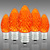 LED  C7 - Orange - Candelabra Base - Faceted Finish Thumbnail