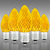 LED C7 - Yellow - Candelabra Base - Faceted Finish Thumbnail