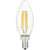 500 Lumens - 5 Watt - 2700 Kelvin - LED Chandelier Bulb Thumbnail