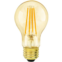 600 Lumens - 7.5 Watt - 2000 Kelvin - LED A19 Light Bulb - 40-60 Watt Equal - Medium Base - 120 Volt - Green Creative 98448
