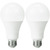 Natural Light - 1600 Lumens - 17 Watt - 3000 Kelvin -  LED A21 Light Bulb - 2 Pack Thumbnail