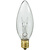 25 Watt - Clear - Straight Tip - Incandescent Chandelier Bulb Thumbnail