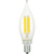 Natural Light - 350 Lumens - 4 Watt - 2700 Kelvin - LED Chandelier Bulb - 4.3 in. x 1.3 in. Thumbnail
