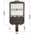 Philips Lumileds - LED Parking Lot Fixture - 300 Watt - 750 Watt MH Replacement - 5000 Kelvin Thumbnail