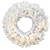 2 ft. Christmas Wreath - Crystal White Thumbnail