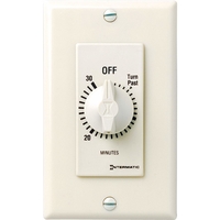 Spring Wound In-Wall Timer Switch - Almond - 30 Minute Time Cycle - SPST - Intermatic FD30MAC