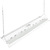 20,800 Lumens - 160 Watt - 5000 Kelvin - Linear LED High Bay Fixture Thumbnail