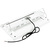 13,500 Lumens - 105 Watt - 5000 Kelvin - Linear LED High Bay Fixture Thumbnail