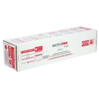 Veolia SUPPLY-065 - 4 ft. Fluorescent Lamp Recycling and Disposal Box - Large - RecyclePak - Holds (68) T12 or (146) T8 Tubes - Includes Prepaid Return Shipping Label