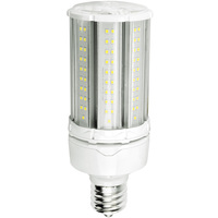 7722 Lumens - 54 Watt - 5000 Kelvin - LED Corn Bulb - 250 Watt MH Equal - Mogul Base - 120-277 Volt - Satco S39394