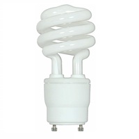 Spiral CFL - 26 Watt - 120W Equal - 3500K Halogen White - GU24 Base - Satco S8233