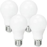 LED A19 60W Equal 4000K - 4PK