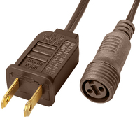 36 in. - Plug Adapter - LED Commercial - Brown Wire - Non-Rectified - Powers 66 Rectified Strings