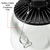 14,000 Lumens - 100 Watt - 5000 Kelvin - Round LED High Bay Fixture Thumbnail