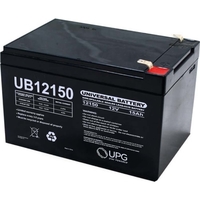 12 Volt - 15 Ah - F2 Terminal - UB12150 - AGM Battery - UPG 40672