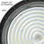 19,500 Lumens - 150 Watt - 3500 Kelvin - Round LED High Bay Fixture Thumbnail
